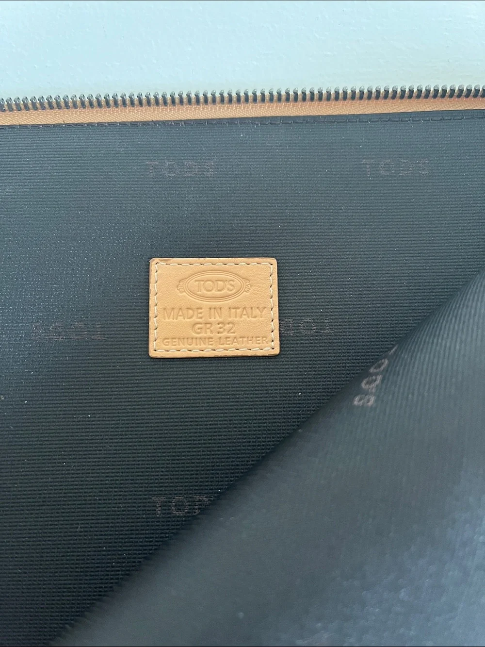Tod’s Leather Computer/Tablet Pouch